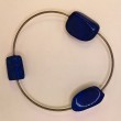 Unique handmade bracelet COBALT DEEP VISION, unique bracelet, handmade bracelet