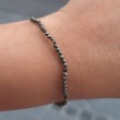 pyrite, pyrite crystal, pyrite bracelet, pyrite jewelery, PYRITE bracelet 2mm