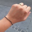 PIRIT zapestnica 2mm, zapestnica za obilje, kristali za privabljanje denarja, pirit kristal, pirit, nakit iz pirita