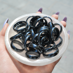 HEMATITE ring discount