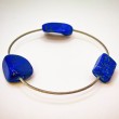 Unique handmade bracelet COBALT DEEP VISION, unique bracelet, handmade bracelet