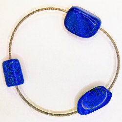 Unique handmade bracelet COBALT DEEP VISION, unique bracelet, handmade bracelet