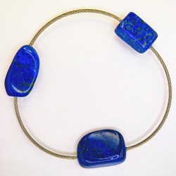 Unique handmade bracelet COBALT DEEP VISION, unique bracelet, handmade bracelet
