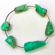 Unique handmade bracelet WHISPER SATIN PULSE, Unique handmade bracelet chrysoprase