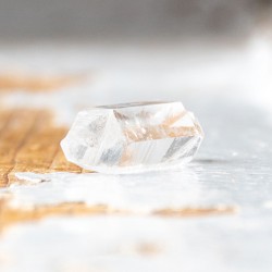 Naravni gorski kristal Herkimer diamant dvostranska špica