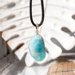 nakit iz larimara, ogrlica iz larimara, larimar kristal, larimar kamen