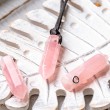 ROSE QUARTZ necklace point (silver ring) ROSE QUARTZ pendant ROSE QUARTZ crystal