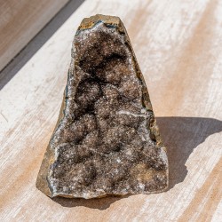 AMETHYST black geode, AMETHYST black geode 280 g