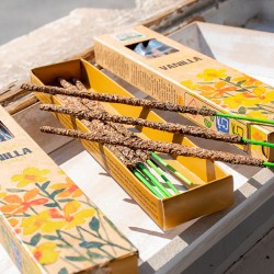 dišeče palčke, naravne dišeče palčke, dišeče palčke z vanilijo, incense sticks, naravna kadila, kadilo vanilija