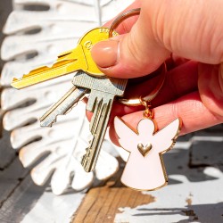 Angel Keychain, angel, angel heart,  Guardian angel