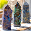 azurite malachite obelisk, azurite malachite crystal,