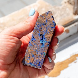 azurite malachite obelisk, azurite malachite crystal,