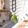 PERIDOT ogrlica srebrna zanka, peridot nakit, peridot kristal, olivin, olivin kristal, olivin