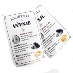 izboljšuje motivacijo za učenje, uspešno učenje, matura, izpiti,  komplet kristali za učenje