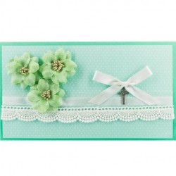 UNIQUE HANDMADE GREETING CARD baptism, communion and confirmation