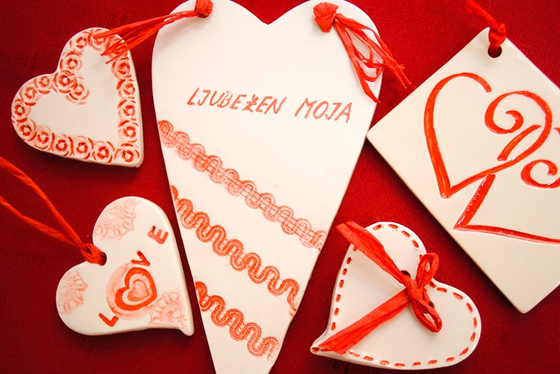 souvenir ceramic slovenija kamnik