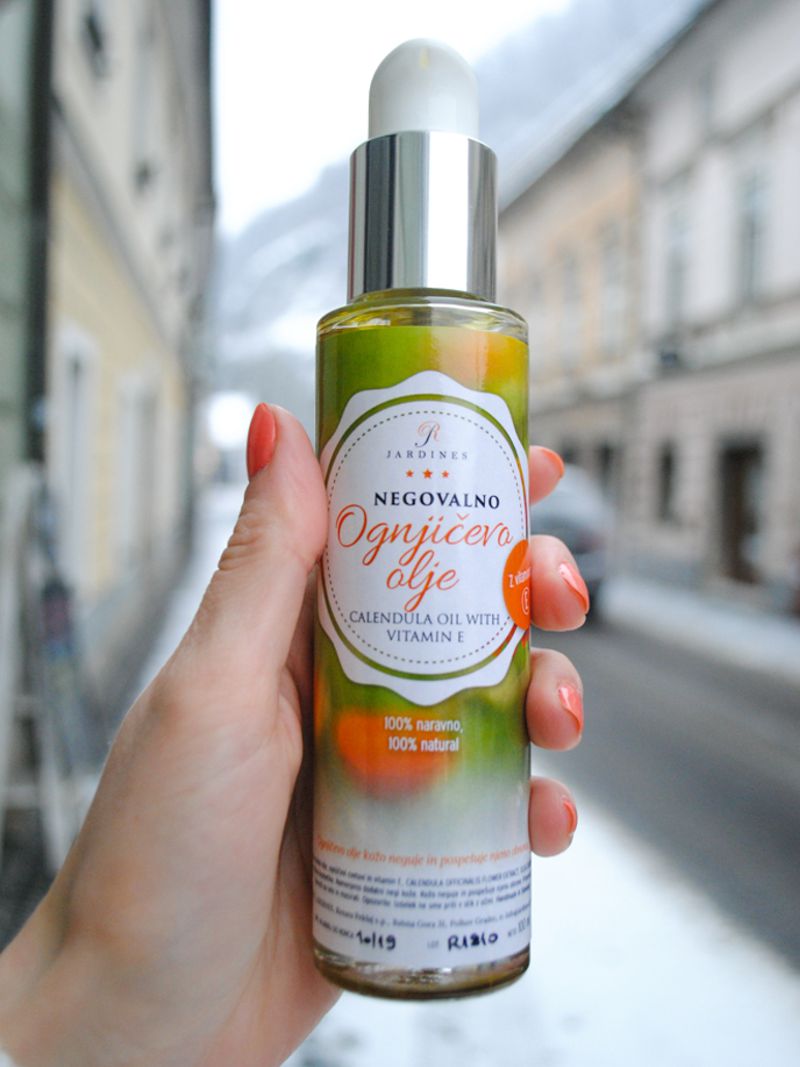 ognjič olje za kožo
